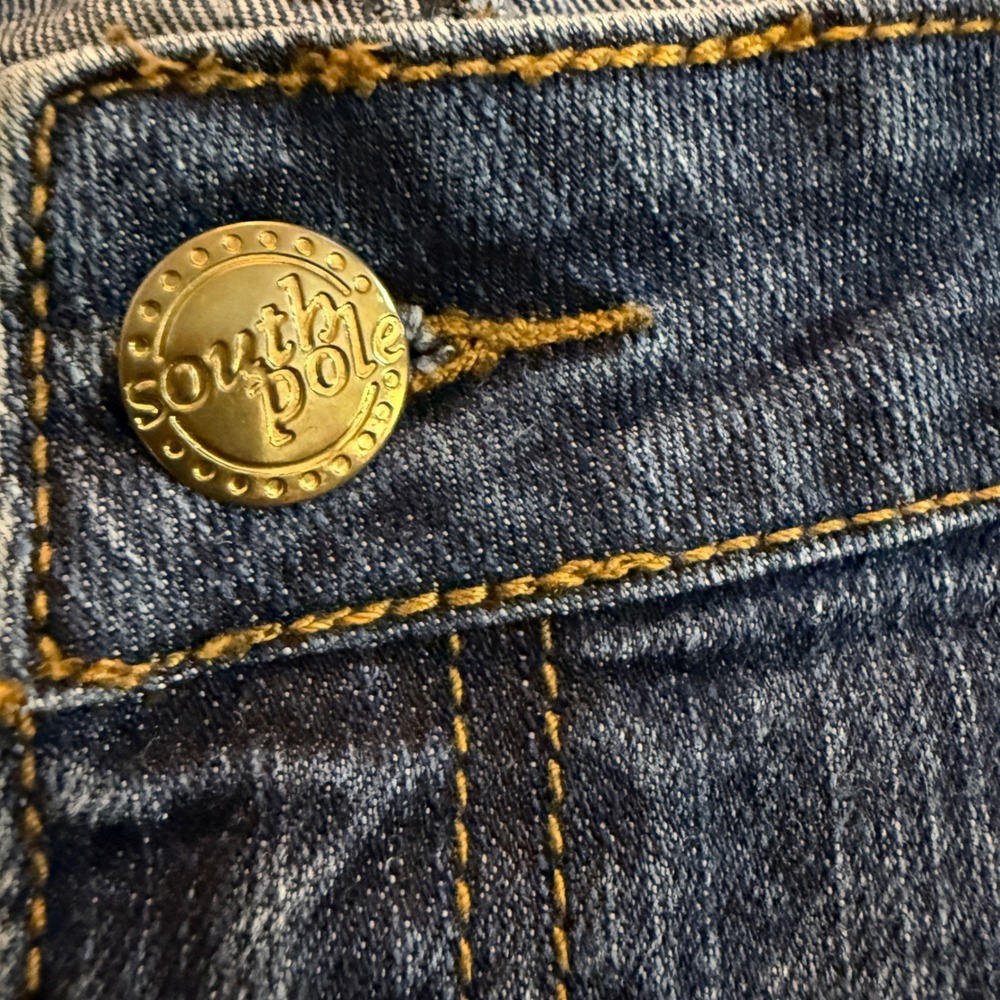 Southpole Jeans Co Women Blue Bootcut Denim Jeans Size 22 Fade Wash - Picture 6 of 11